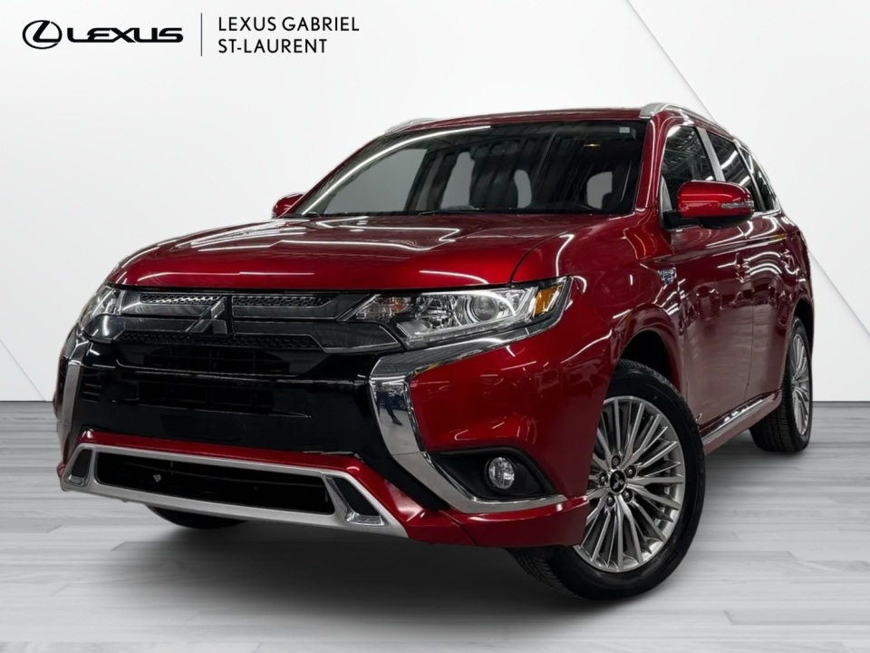 Red 2022 Mitsubishi Outlander Hybrid Plug-in SUV / Crossover All-Wheel Drive Automatic