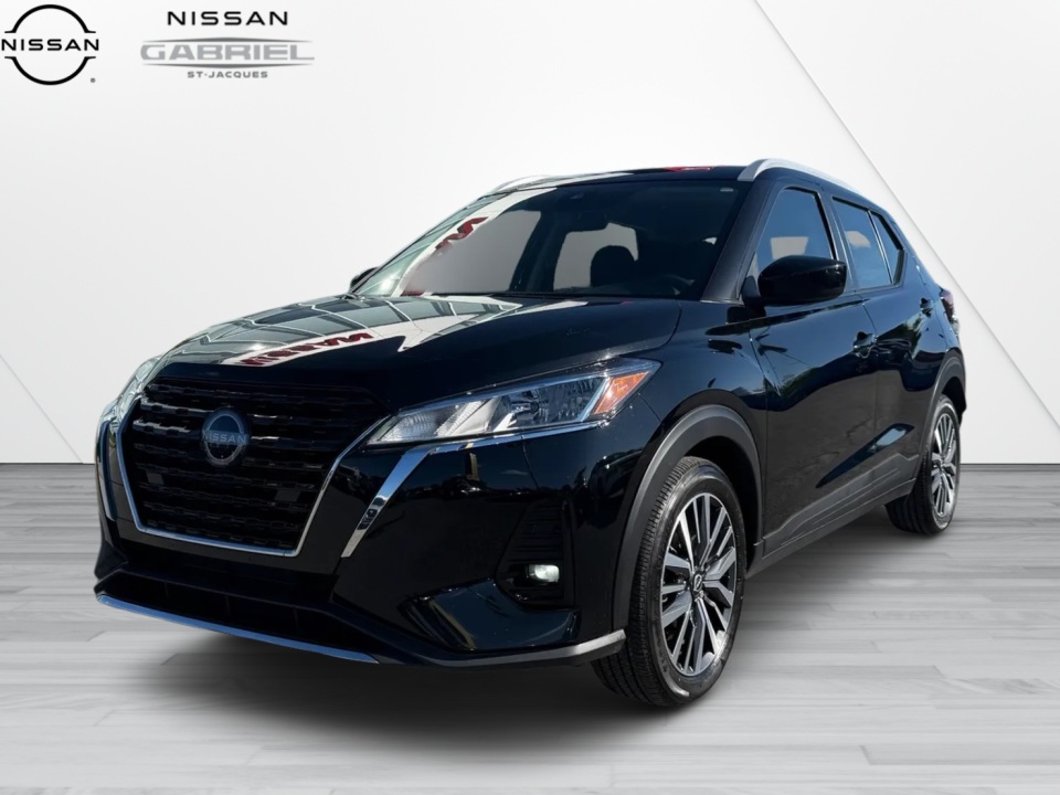 Black 2022 Nissan Kicks SUV / Crossover Front-Wheel Drive Automatic