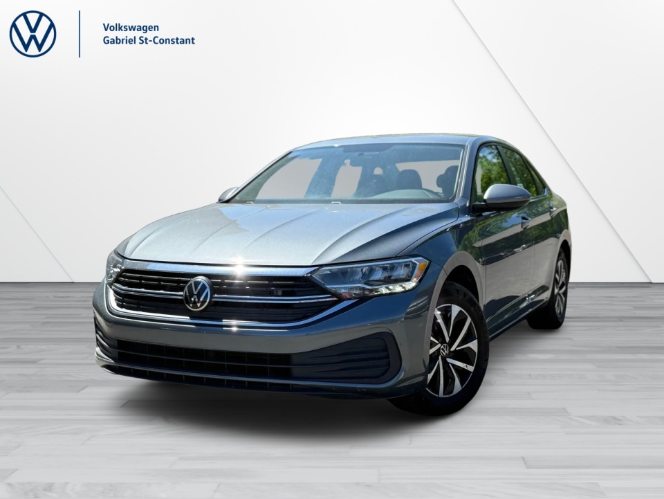 Gray 2022 Volkswagen Jetta 1.5T S FWD Sedan Front-Wheel Drive Automatic