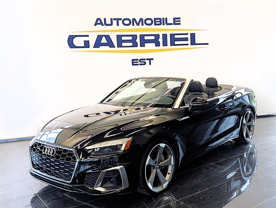 Black 2023 Audi A5 Convertible Automatic