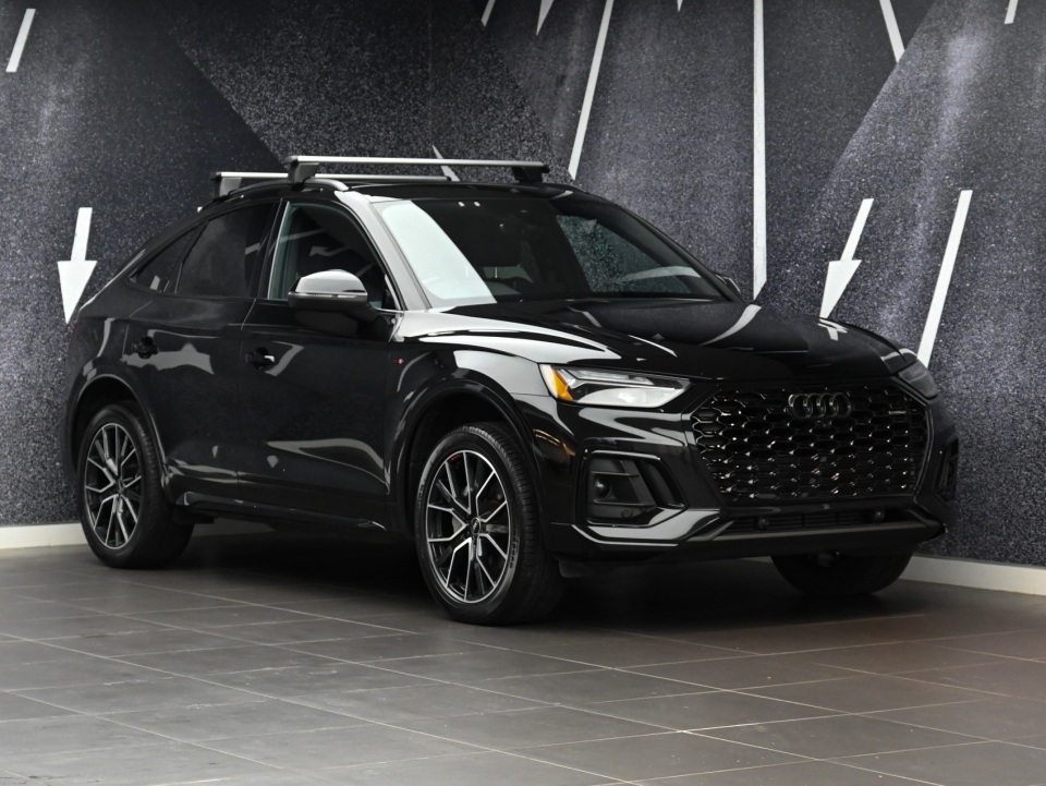 Black 2023 Audi Q5 Sportback Sedan All-Wheel Drive Automatic