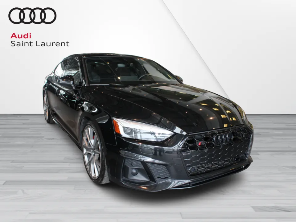 Black 2023 Audi S5 Sportback Sedan All-Wheel Drive Automatic