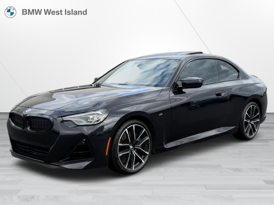 Black 2023 BMW 2 Series M240i xDrive Coupe AWD Coupe All-Wheel Drive Automatic