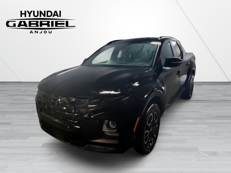 Black 2023 Hyundai Santa Cruz SEL Premium Crew Cab AWD Pickup Truck All-Wheel Drive Automatic