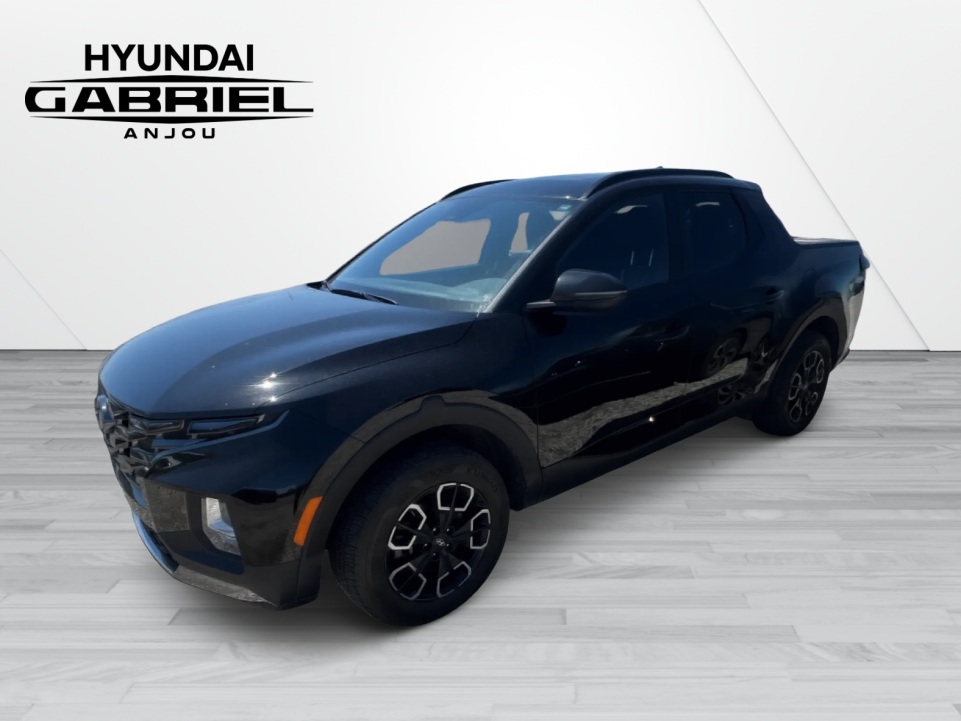 Black 2023 Hyundai Santa Cruz SEL Premium Crew Cab AWD Pickup Truck All-Wheel Drive Automatic