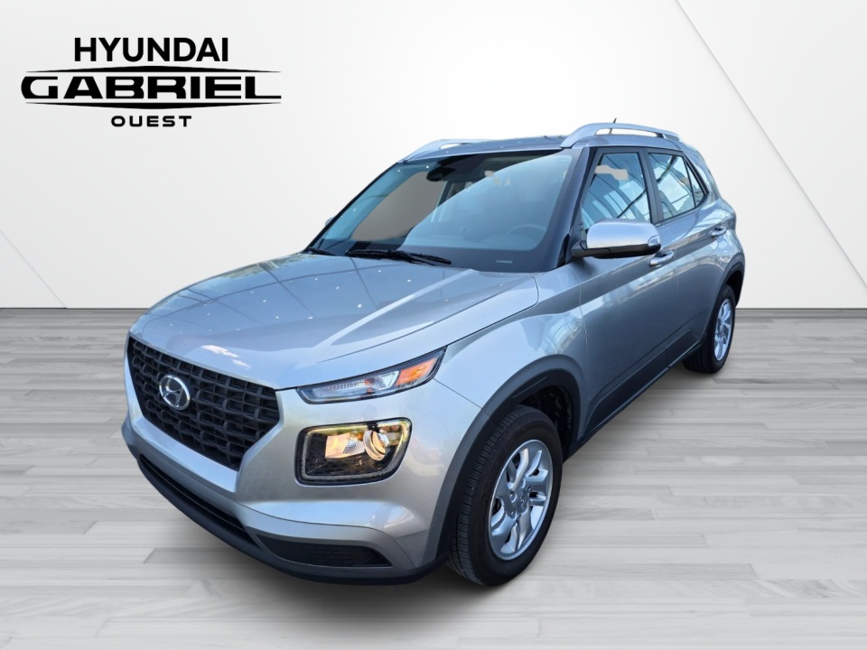 Silver 2023 Hyundai Venue SUV / Crossover Automatic