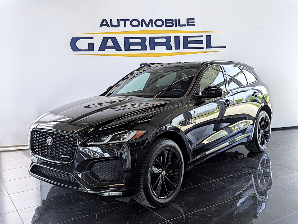 Black 2023 Jaguar F-PACE P250 S AWD SUV / Crossover All-Wheel Drive Automatic