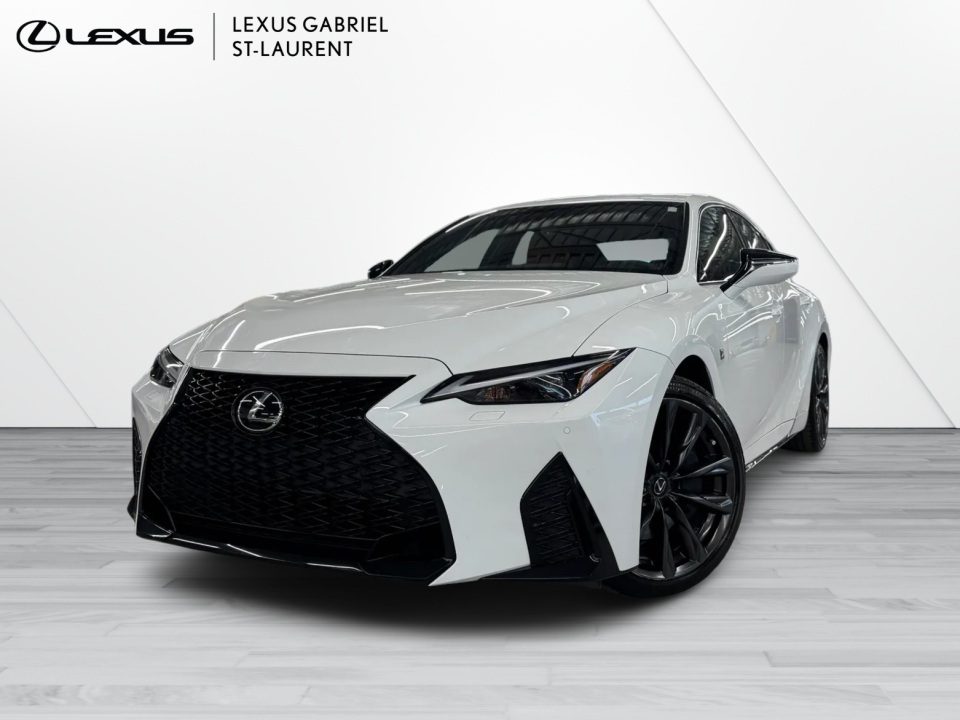 White 2023 Lexus IS F SPORT 2 AWD Sedan Automatic