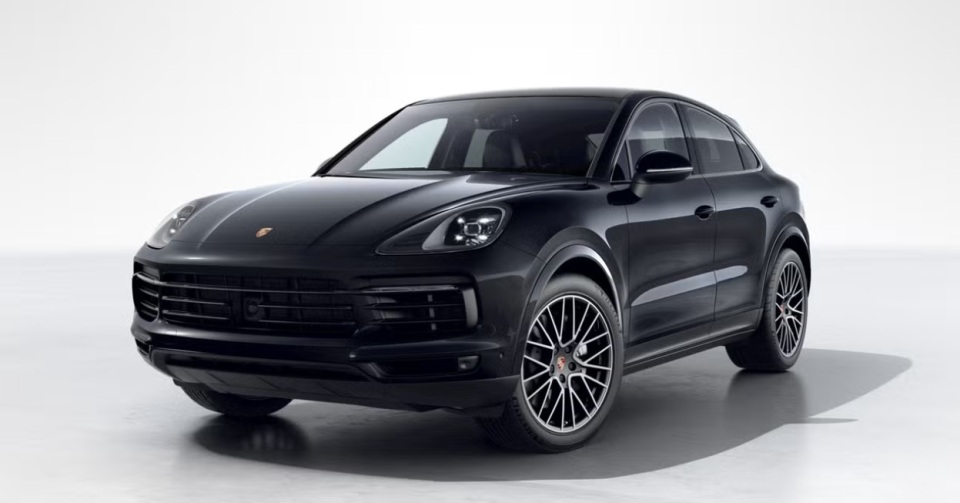 Black 2023 Porsche Cayenne Coupe S AWD Coupe All-Wheel Drive Automatic