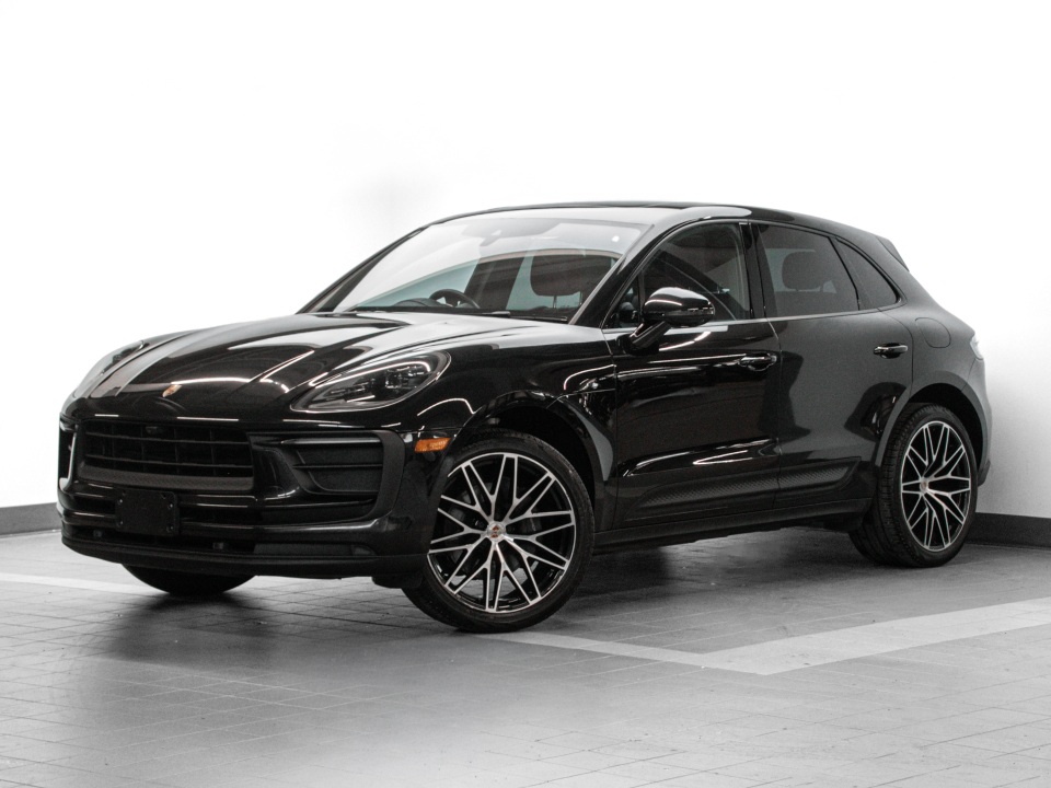 Black 2023 Porsche Macan SUV / Crossover All-Wheel Drive Automatic