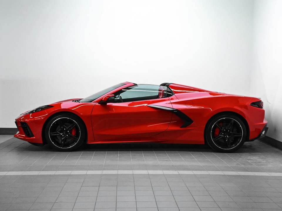Red 2024 Chevrolet Corvette Stingray 2LT Convertible RWD Convertible Rear-Wheel Drive Automatic