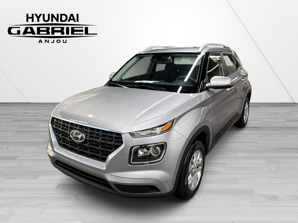 Silver 2024 Hyundai Venue SUV / Crossover Front-Wheel Drive Automatic