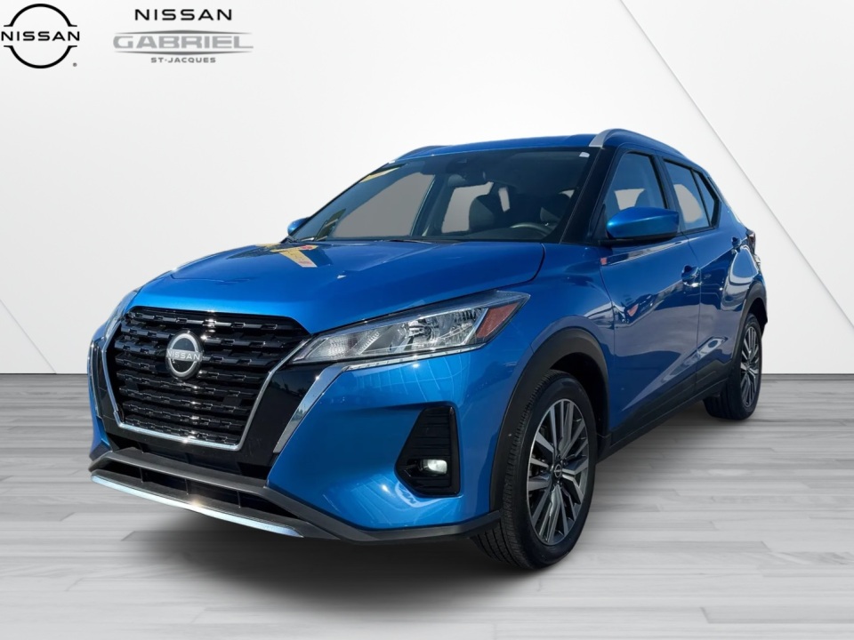 Blue 2024 Nissan Kicks SUV / Crossover Front-Wheel Drive Automatic