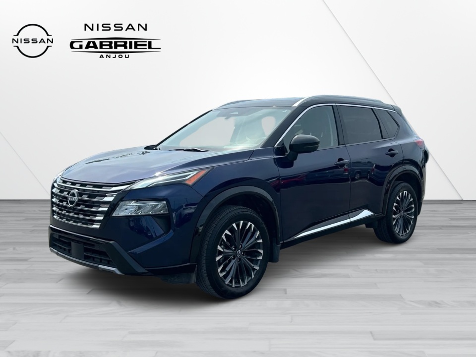 Gray (Graphite Blue Metallic) 2024 Nissan Rogue Platinum AWD SUV / Crossover All-Wheel Drive Automatic