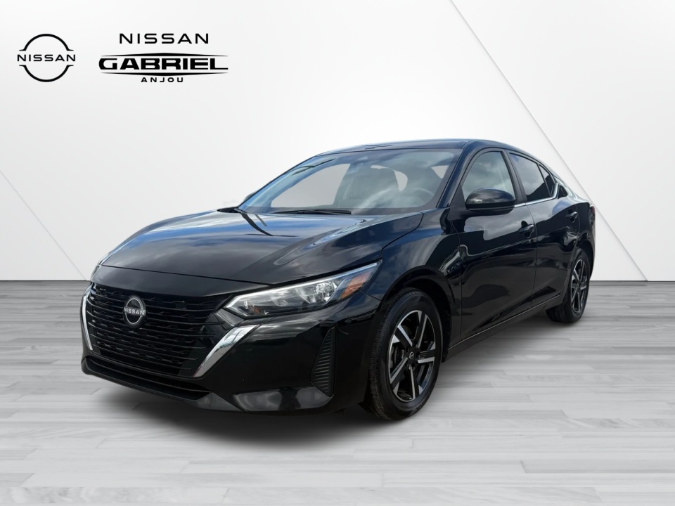 Black 2024 Nissan Sentra Sedan Front-Wheel Drive Automatic