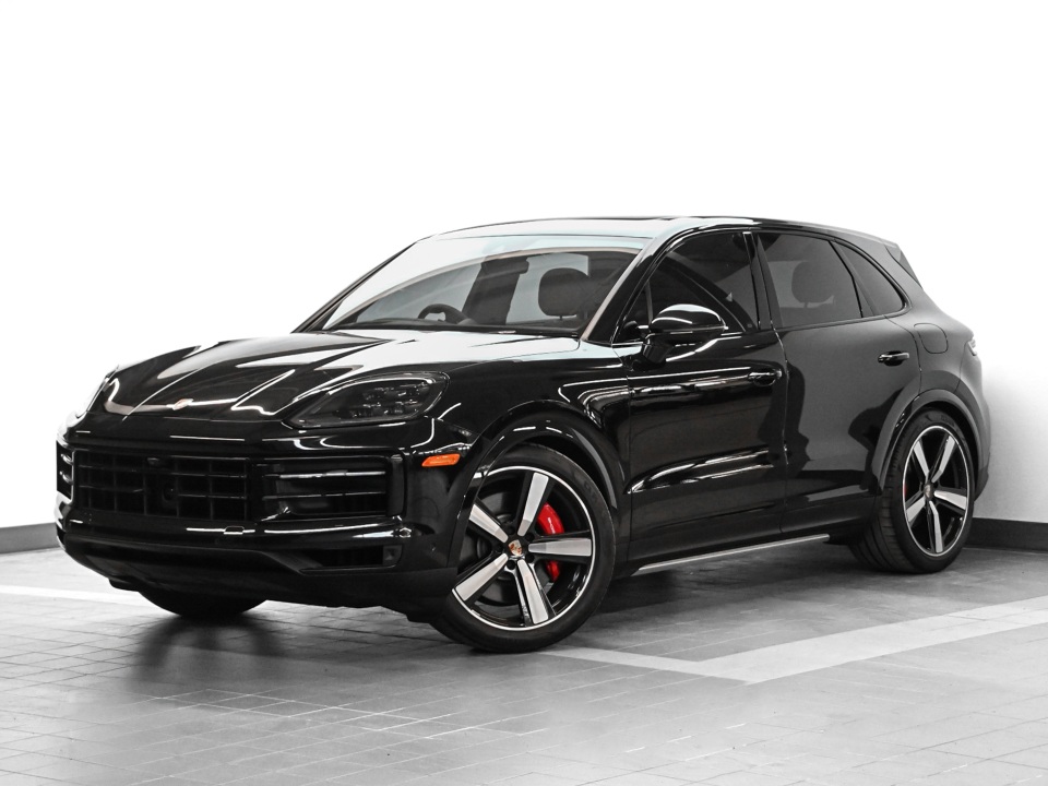 Black 2024 Porsche Cayenne SUV / Crossover All-Wheel Drive Automatic