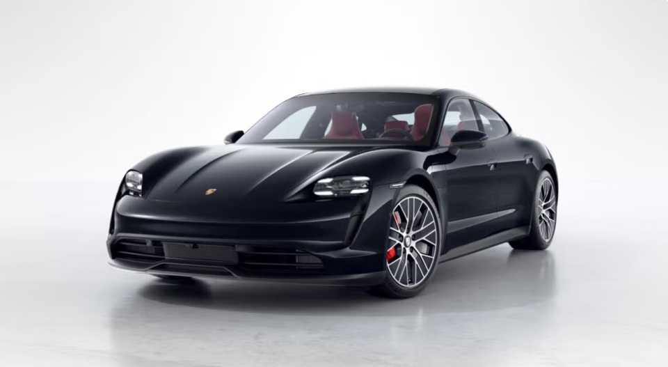 Black 2024 Porsche Taycan 4S Sedan AWD Sedan All-Wheel Drive Automatic