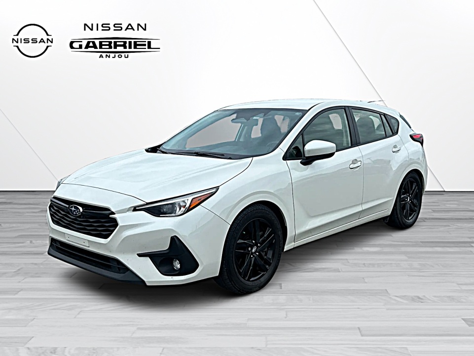 White 2024 Subaru Impreza Wagon All-Wheel Drive Automatic