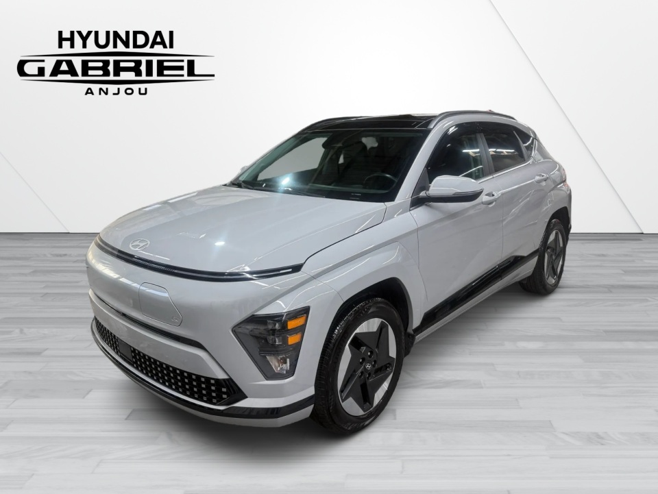 Gray 2025 Hyundai Kona Electric SUV / Crossover Automatic