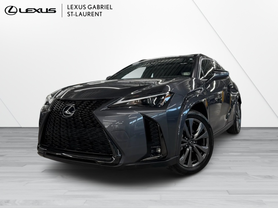 Gray 2025 Lexus UX Hybrid 300h F Sport Design AWD SUV / Crossover All-Wheel Drive Automatic
