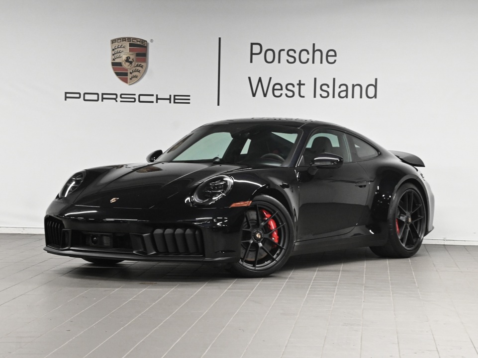 Black 2025 Porsche 911 Coupe Rear-Wheel Drive Automatic