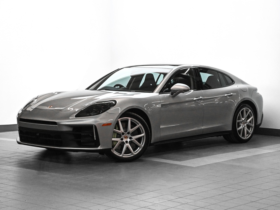 Silver 2025 Porsche Panamera 4 AWD Sedan All-Wheel Drive Automatic
