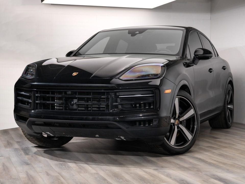 Black 2026 Porsche Cayenne Coupe Coupe All-Wheel Drive Automatic