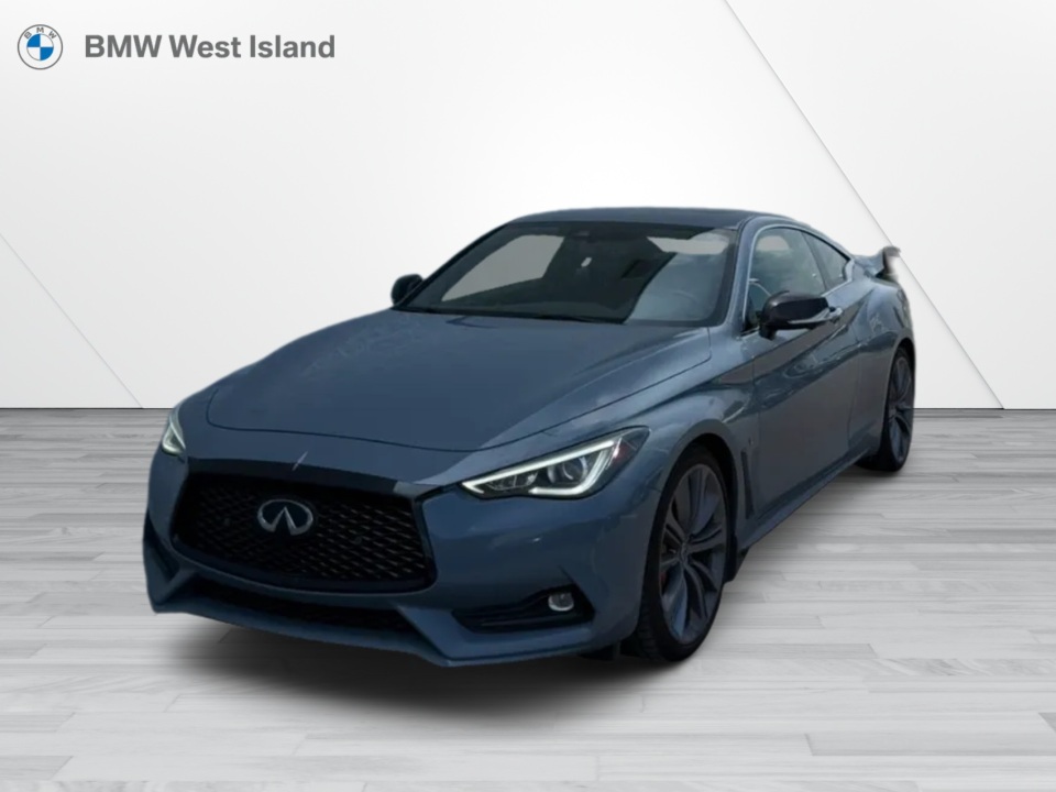 Gray 2022 INFINITI Q60 Red Sport 400 AWD Coupe All-Wheel Drive Automatic