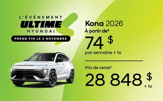 Kona 2026 - Promotion à Montréal