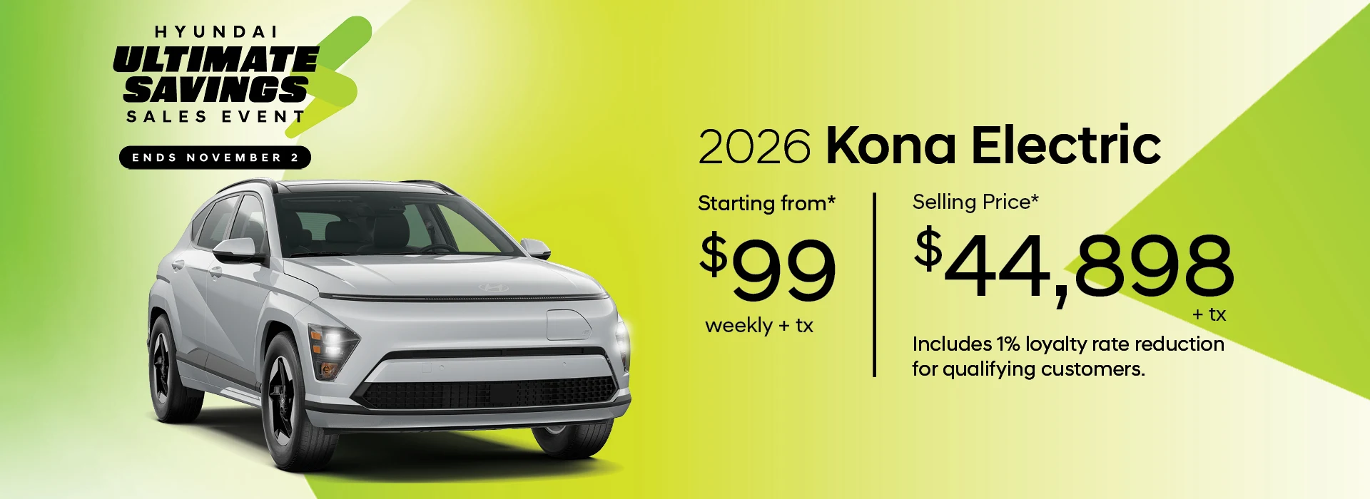 2026 Kona Electric